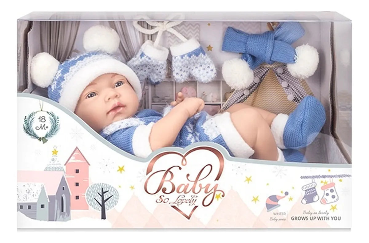 Muñeca Bebe Realista recien nacido niño o niña 40cms