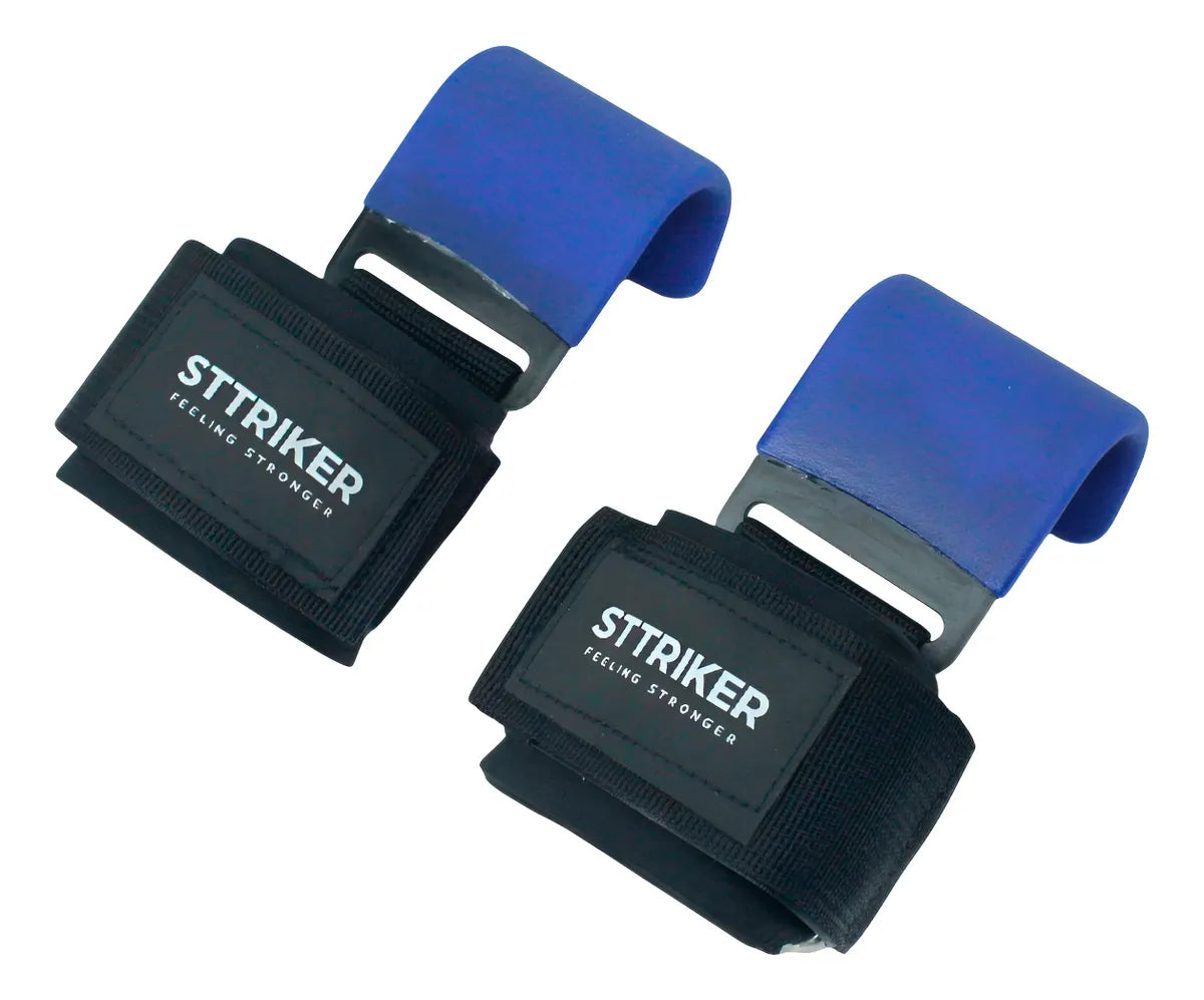 Kit X2 Straps con Gancho Metálico para Levantamiento Pesas