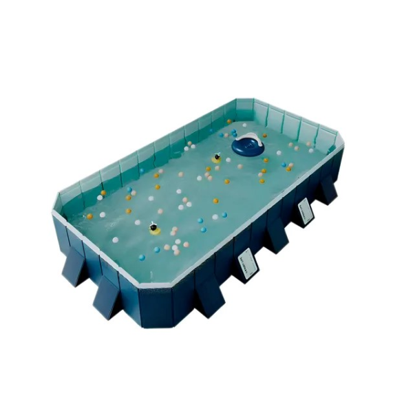 Piscina Portatil  Plegable Familiar 295×165×55 cm Diversión para Todos