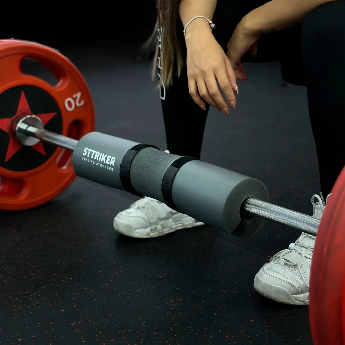 Almohadilla para barra Pesas Gym Protector Sentadillas