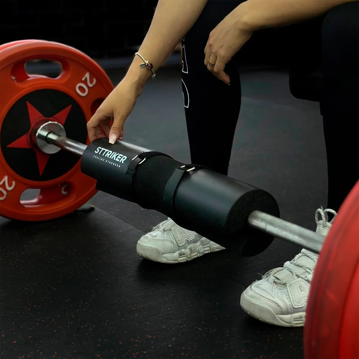 Almohadilla para barra Pesas Gym Protector Sentadillas