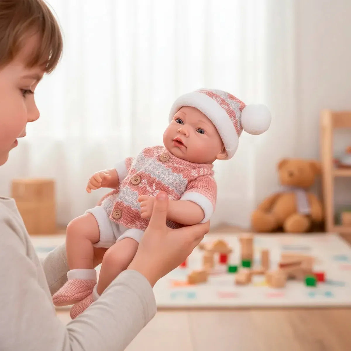 Muñeca Bebe Realista recien nacido niño o niña 40cms