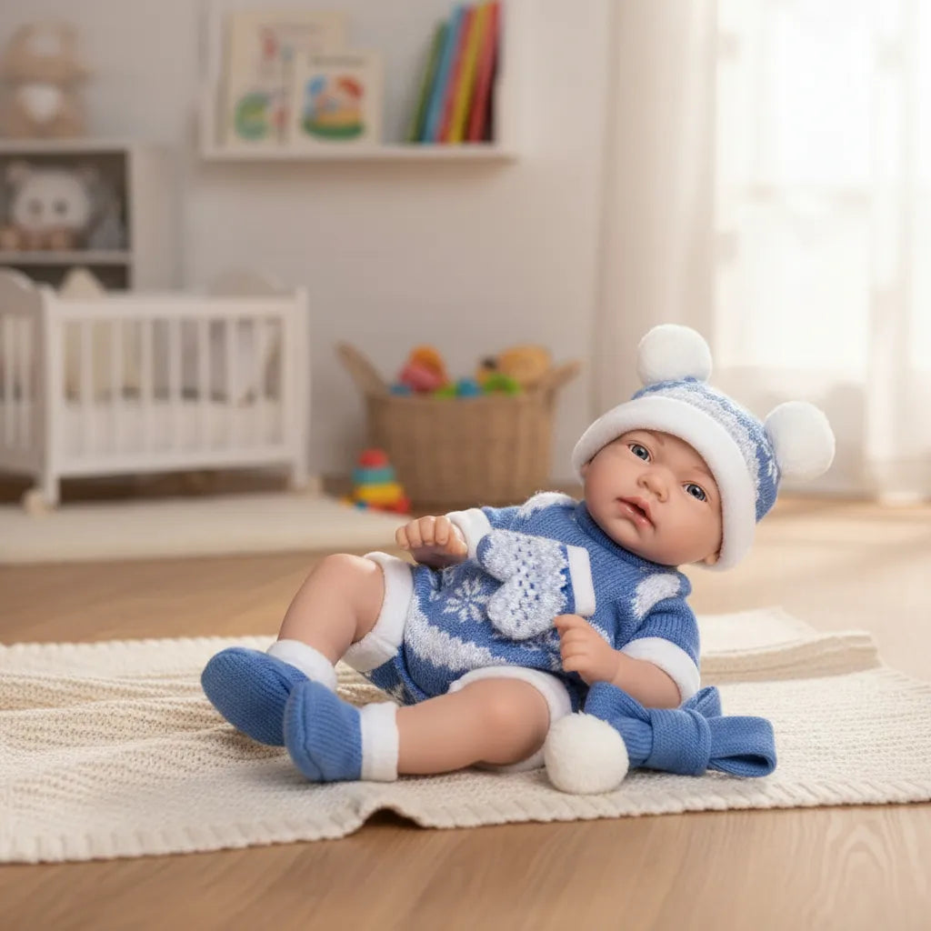Muñeca Bebe Realista recien nacido niño o niña 40cms