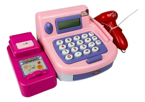 Caja Registradora Infantil con Pantalla Billetes  y Sonidos | Juego de Tienda