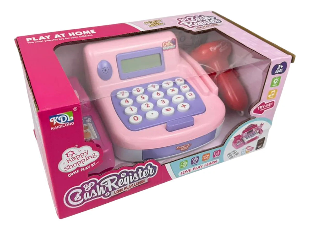 Caja Registradora Infantil con Pantalla Billetes  y Sonidos | Juego de Tienda