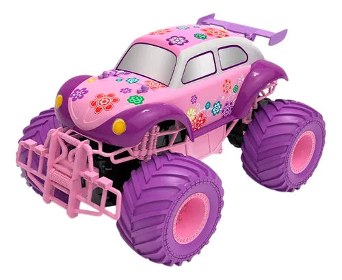 Carro Todoterreno a Control Remoto con Ruedas Grandes Recargable