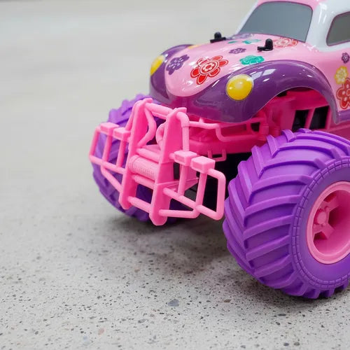 Carro Todoterreno a Control Remoto con Ruedas Grandes Recargable