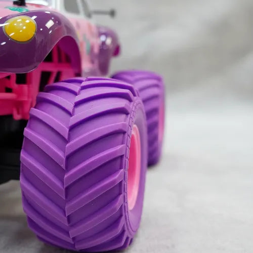 Carro Todoterreno a Control Remoto con Ruedas Grandes Recargable