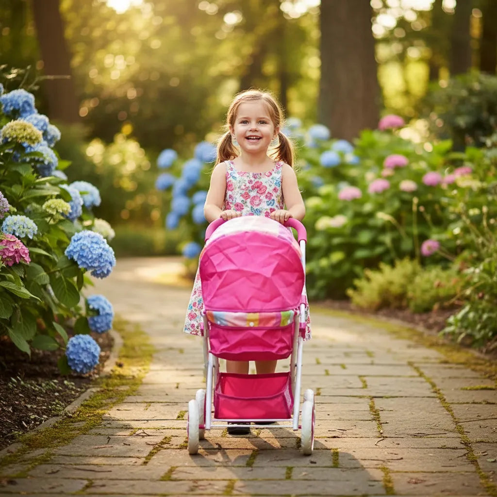 Coche Paseador Moisés de Lujo para muñecas (7883)