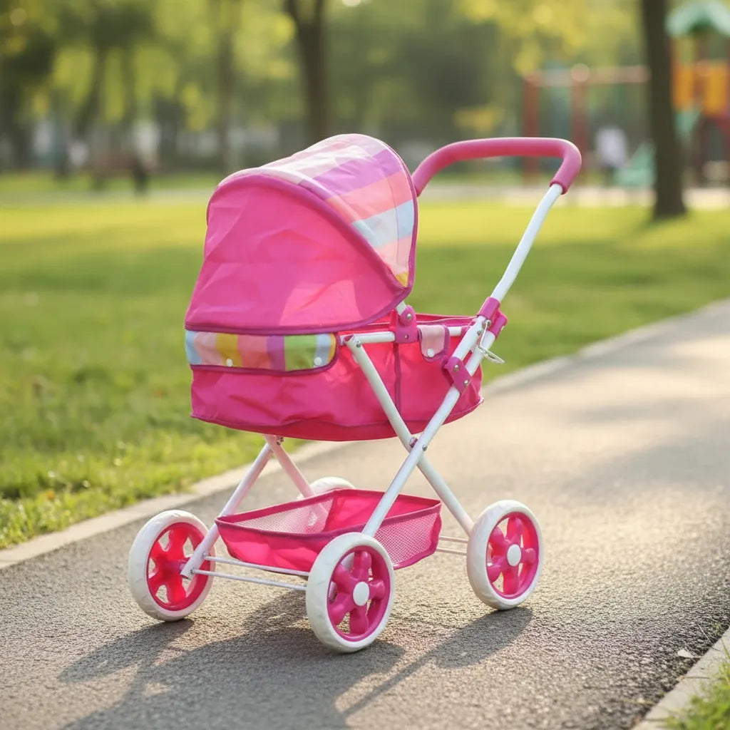 Coche Paseador Moisés de Lujo para muñecas (7883)