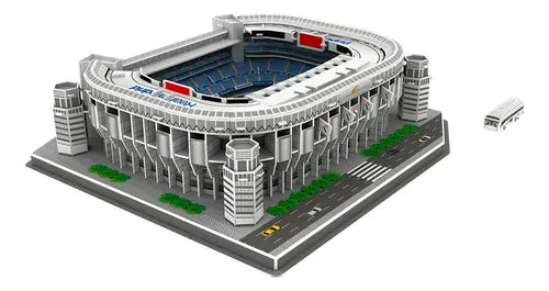 Rompecabezas 3D Juego Familiar  Estadio Santiago Bernabéu  Real Madrid