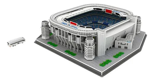 Rompecabezas 3D Juego Familiar  Estadio Santiago Bernabéu  Real Madrid