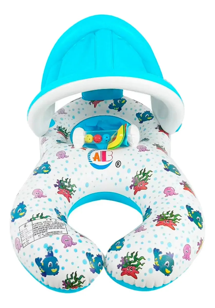 Flotador Piscina  Techo Palmera Shurkby Nino y Adulto 🏝️ | Diversión Sombra