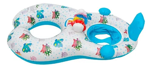 Flotador Piscina  Techo Palmera Shurkby Nino y Adulto 🏝️ | Diversión Sombra