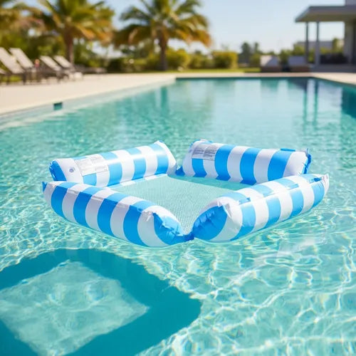 Flotador Hamaca Inflable  4 lados Silla Hamaca Piscina Adultos