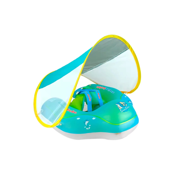 Flotador para Bebé con Techo  Entrenador de Natación Seguro