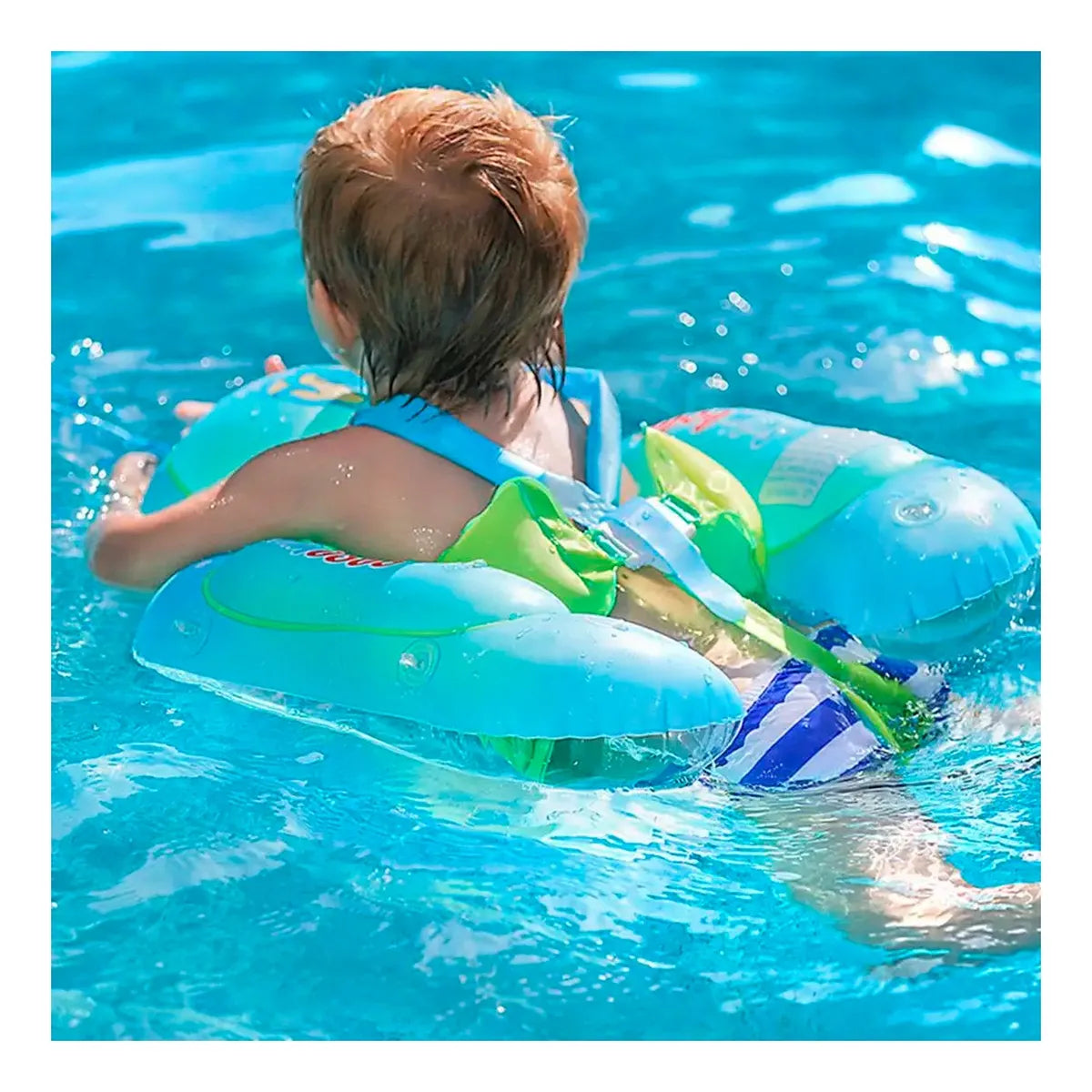 Flotador para Bebé con Techo  Entrenador de Natación Seguro