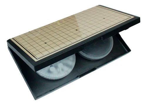 Set Juego  de Mesa Go Weiqi  Gomoku  Tablero Magnético Portatil 28 x 28 cm