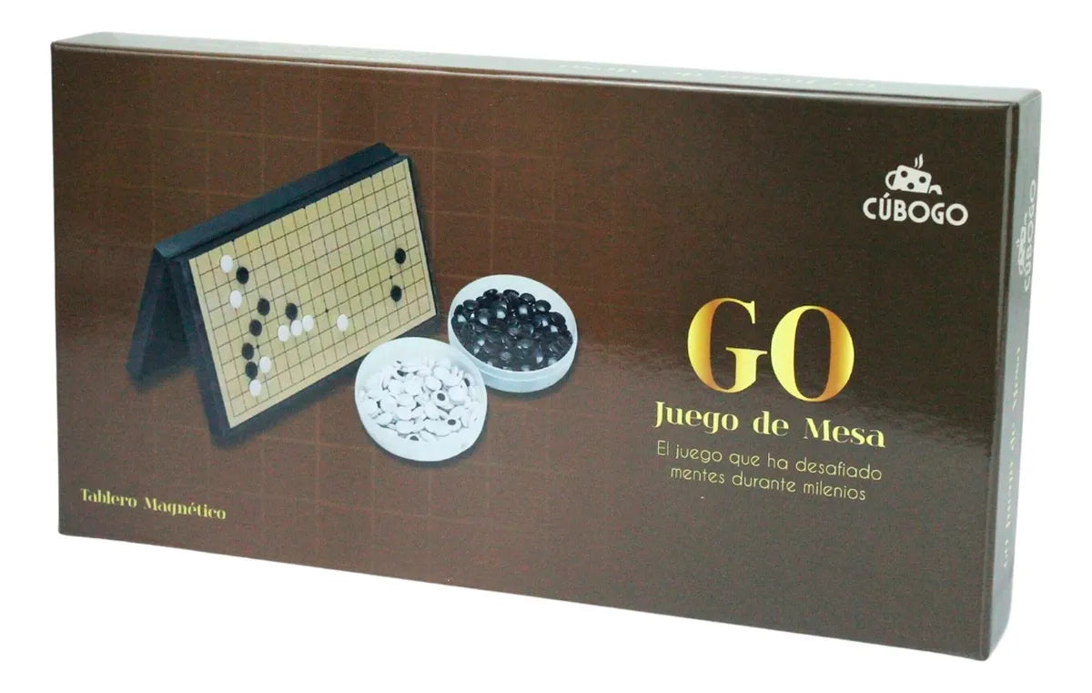 Set Juego  de Mesa Go Weiqi  Gomoku  Tablero Magnético Portatil 28 x 28 cm