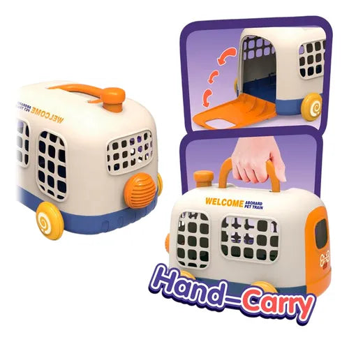 Kit Veterinaria Infantil con Guacal 🐶  Juego de Doctor para Mascotas