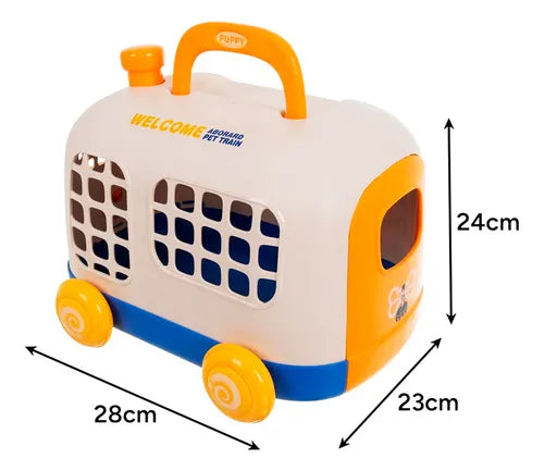 Kit Veterinaria Infantil con Guacal 🐶  Juego de Doctor para Mascotas