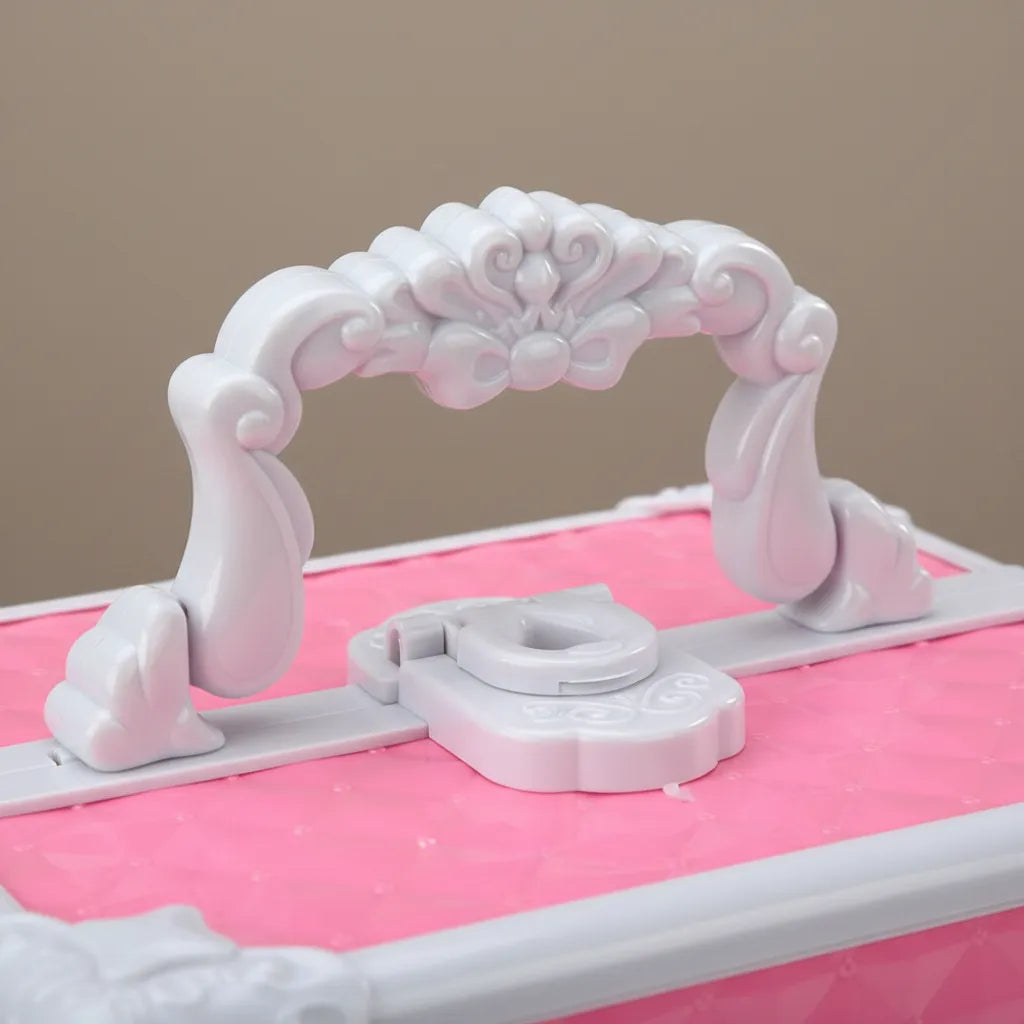 Neceser kit de Maquillaje para Niñas 49 Piezas 🎀  Lavable y Seguro