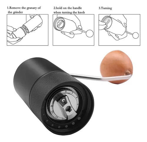 Set X5 Cafetera de Lujo V60 Molino Servidor 40 Filtros