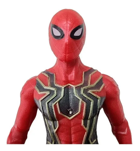 Guante Spiderman Lanza Dardos + Muñeco 17 cm Juguete de Acción