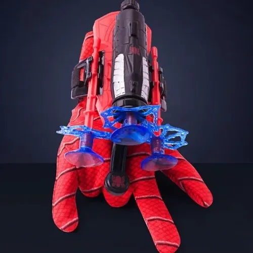 Guante Spiderman Lanza Dardos + Muñeco 17 cm Juguete de Acción