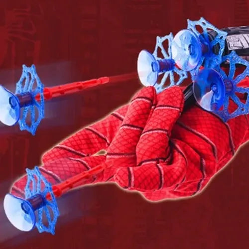 Guante Spiderman Lanza Dardos + Muñeco 17 cm Juguete de Acción